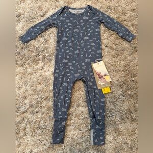 NWT Gunamuna Construction Long-Sleeve Pajama Romper - 18-24m